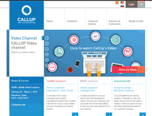 Tablet Screenshot of callup.net